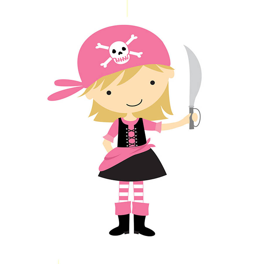 free clip art girl pirate - photo #18
